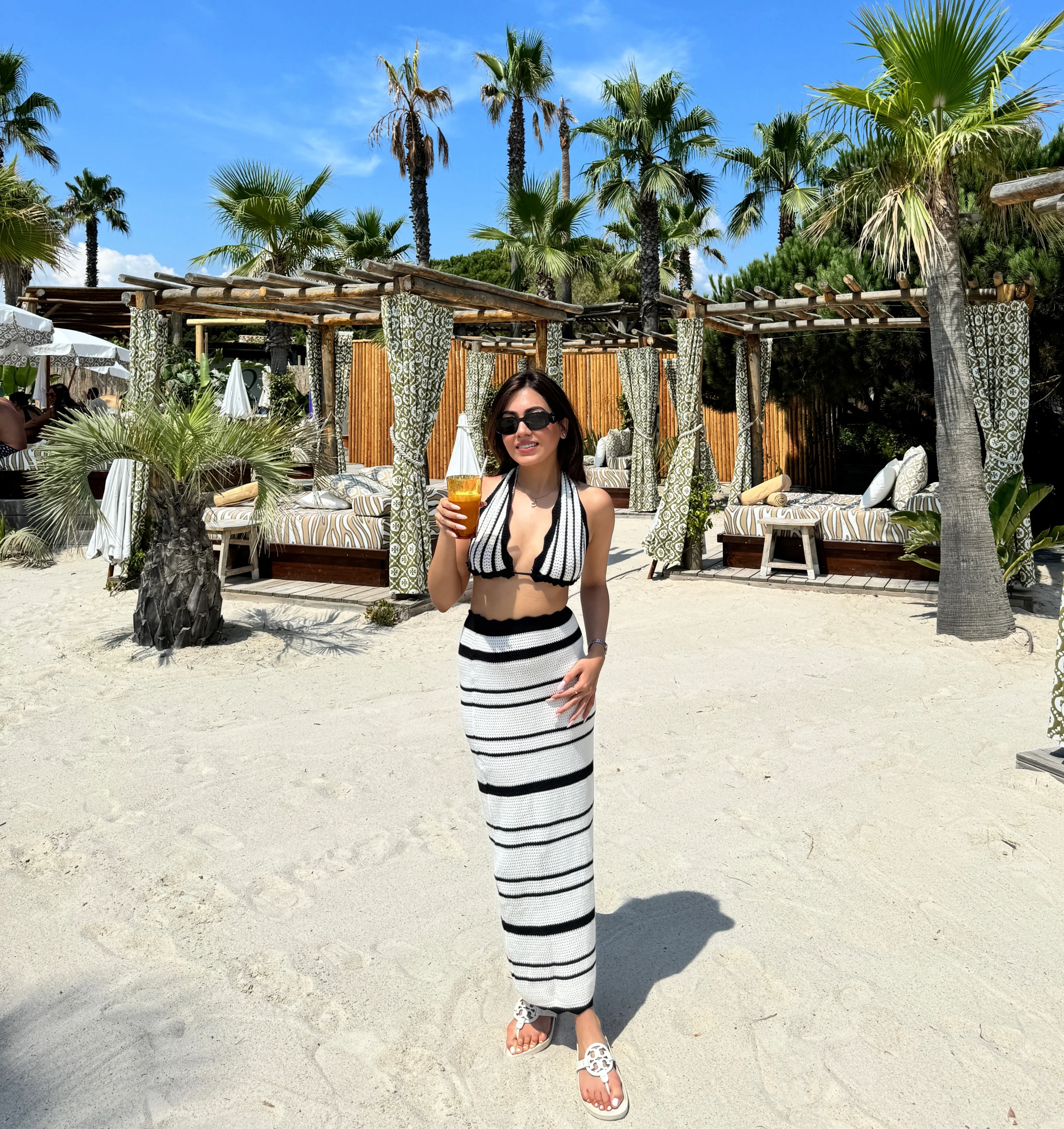 Abisca Crochet Holiday Coord - Resortwear In White - Image 5