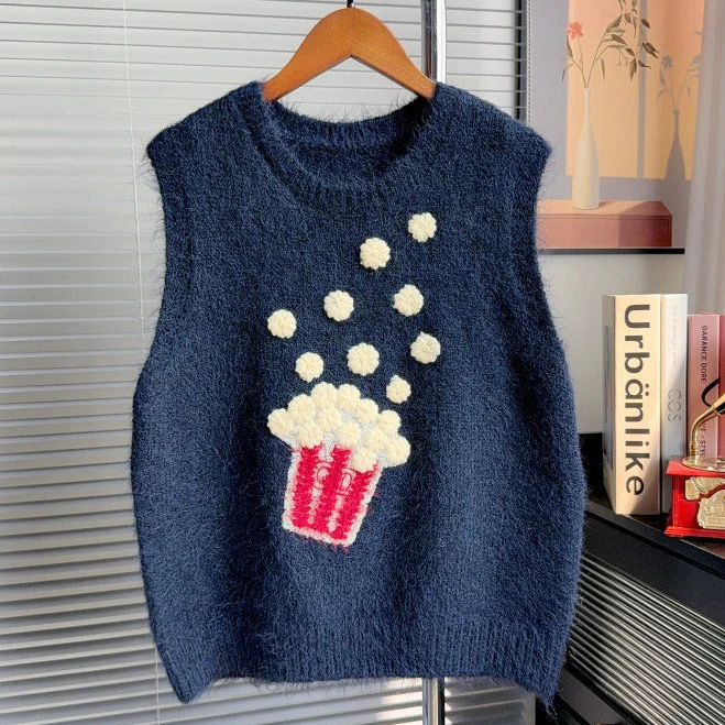Abriana Embroidered Woolen Sweater - Image 3