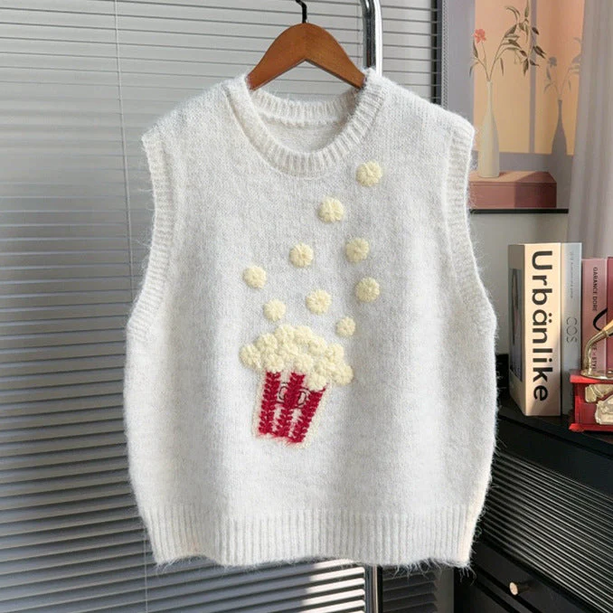 Abriana Embroidered Woolen Sweater - Image 4