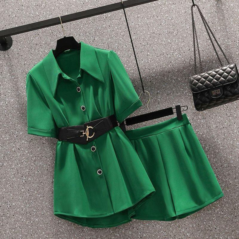 Absidee Coord Set with Belt - Image 2