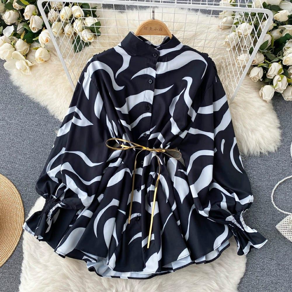 Abstract Statement Dress - Image 2