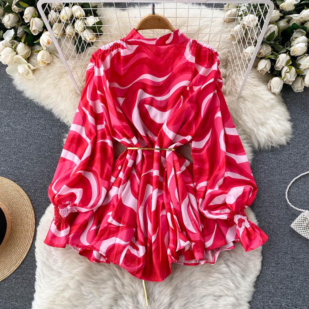 Abstract Statement Dress - Image 5