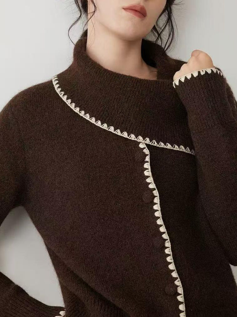 Ada Luxe Woolen Cardigan - Image 2