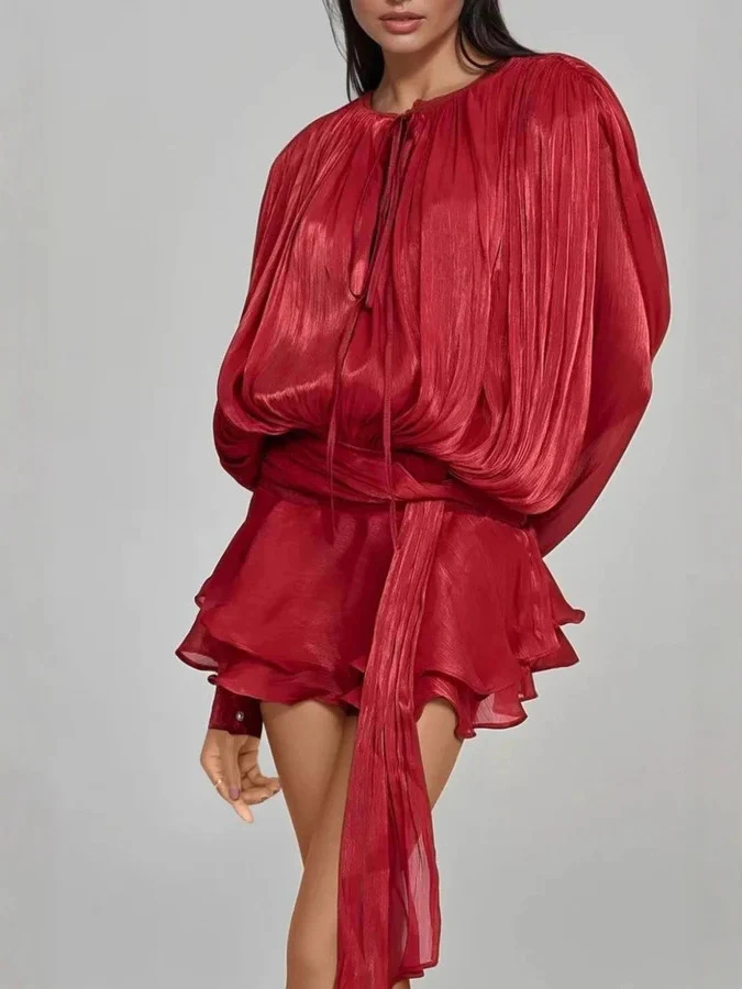 Aimee Ruffle Coord Short Set - Image 5