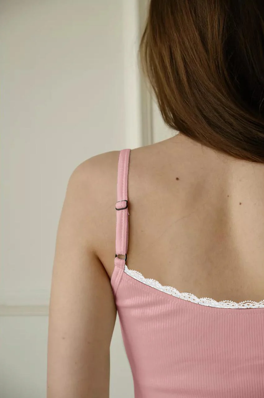 Akilina Two Pc Nightsuit in Pink - Image 4