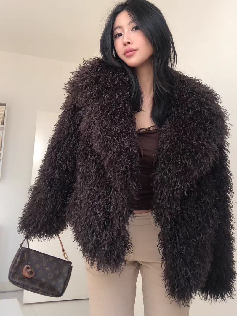 Aldina Luxe Fur Cape - Image 2