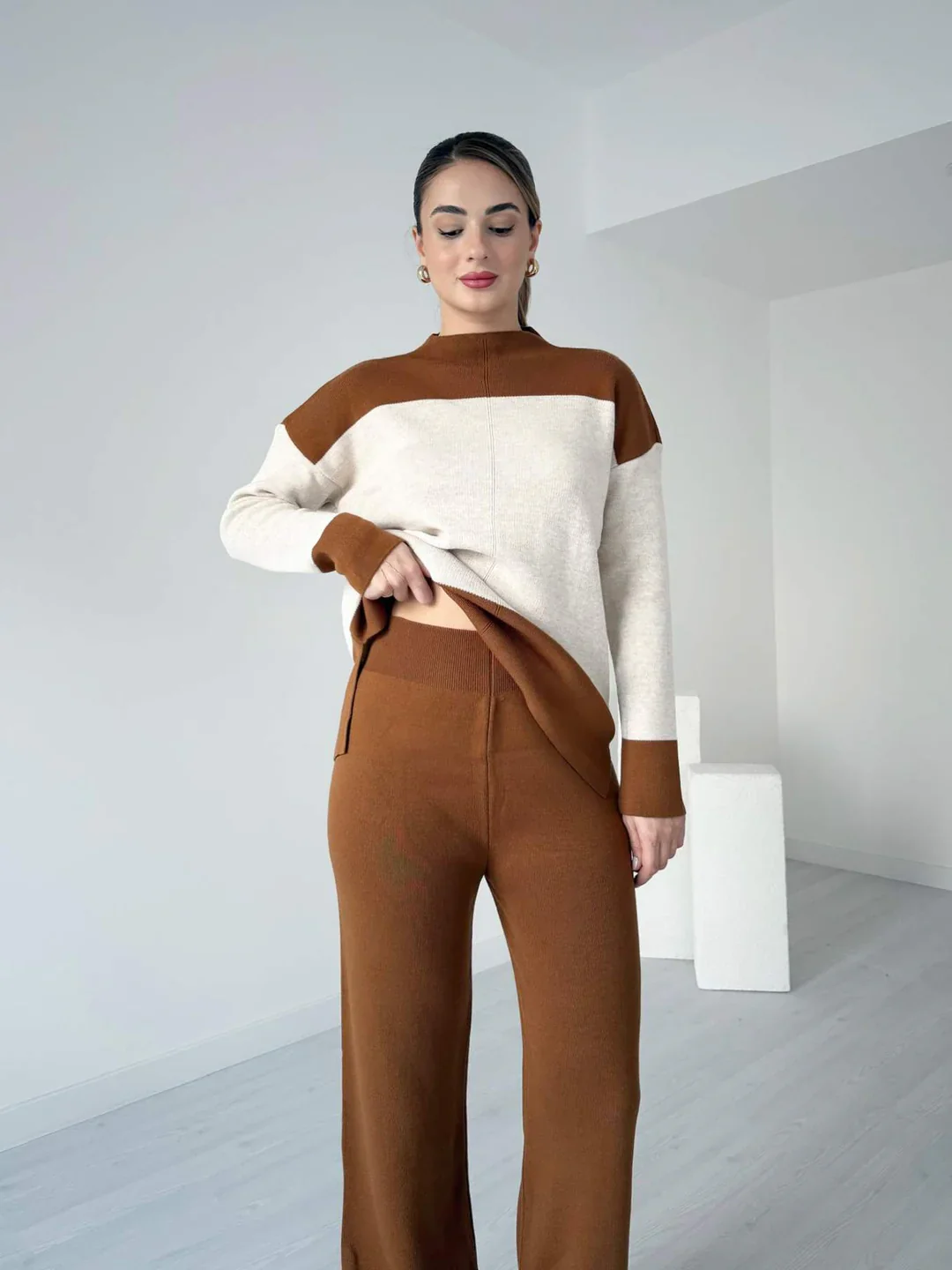 Alessia Luxe Winter Coord Set - Image 3