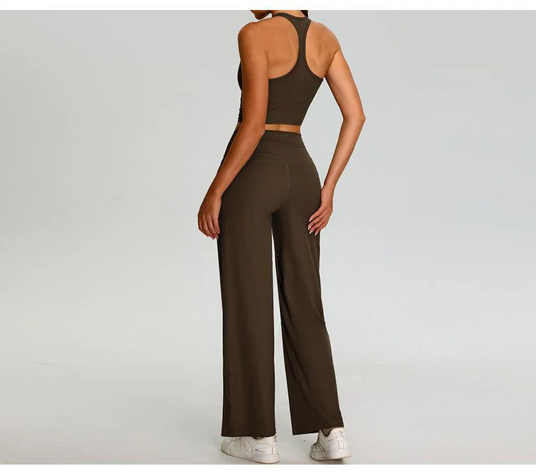 Alex Activewear Set In Brown - Image 2