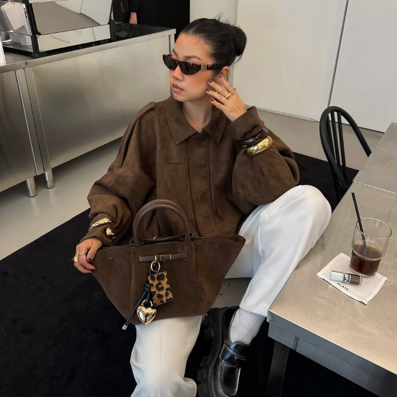 Alex Premium Oversized Woolen Jacket - Image 2