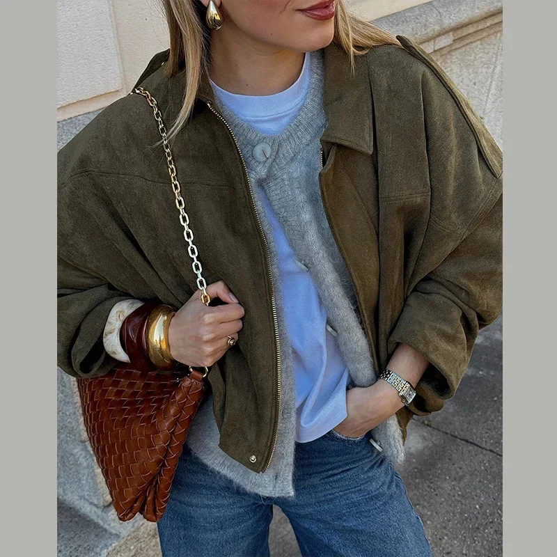 Alex Premium Oversized Woolen Jacket - Image 3