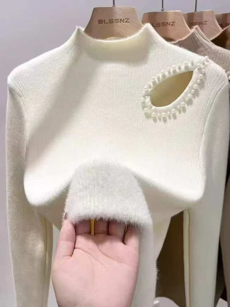 Alexis Pearl Fleece Sweater - Image 2