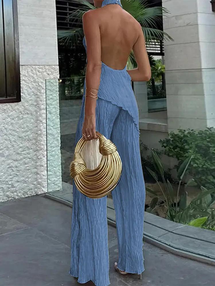 Aloe Halterneck Summer Coord Set - Image 9