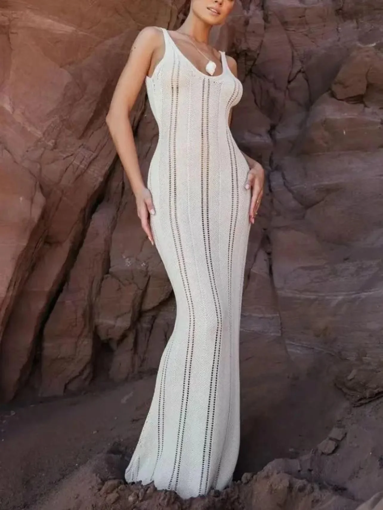 Amanda Luxe Soft Knit Dress - Image 2