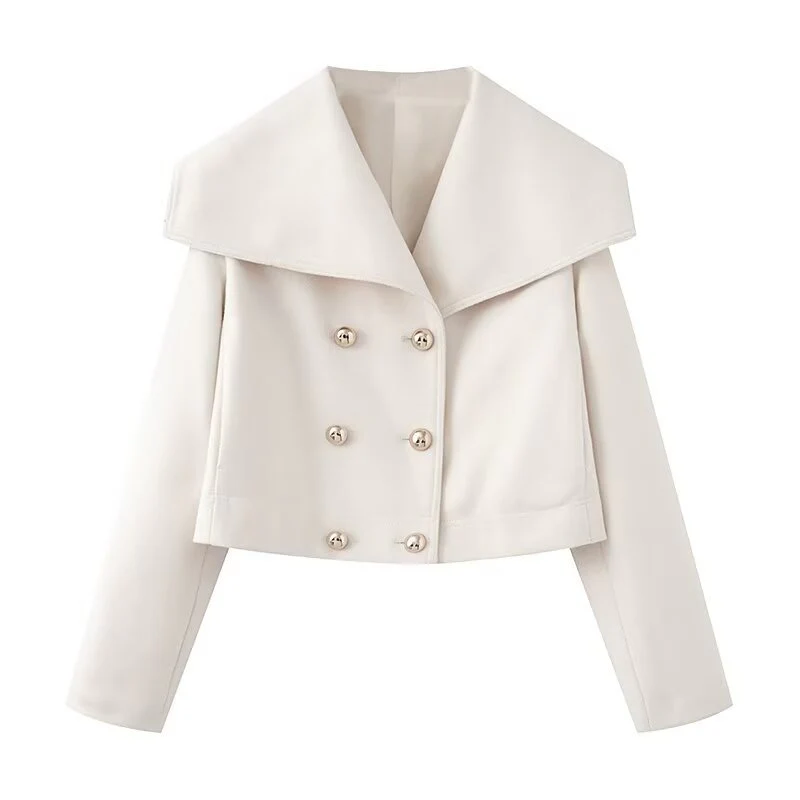 Amory Luxe Winter Crop Blazer - Image 2