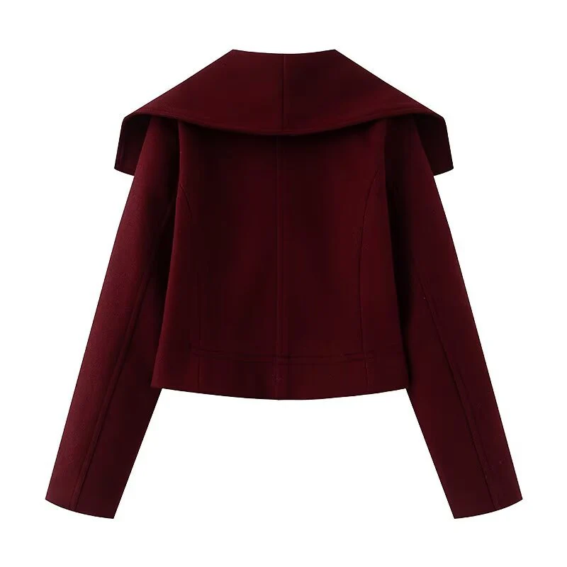 Amory Luxe Winter Crop Blazer - Image 5