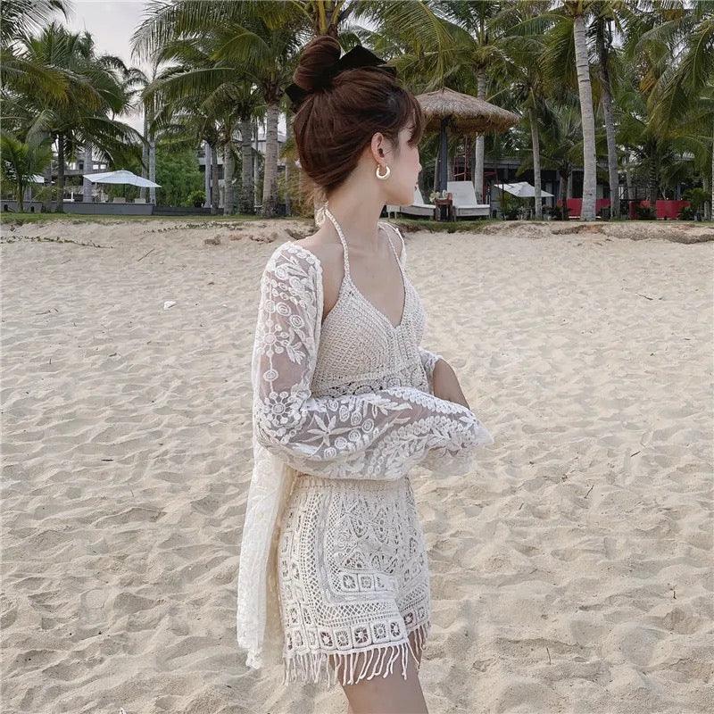 Amy 3 Piece Coord Set - Resortwear Set - Image 3