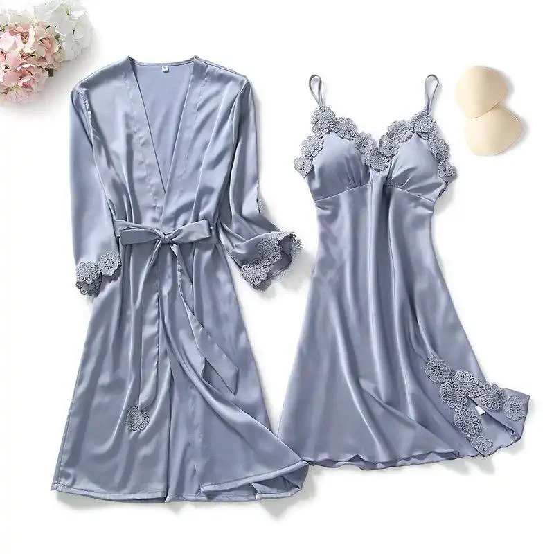 Amy Loungewear Set In Grey