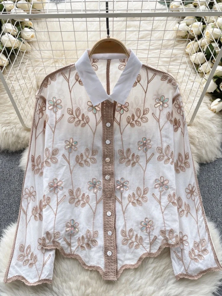 Andrew Embroidered Cotton Shirt - Image 2
