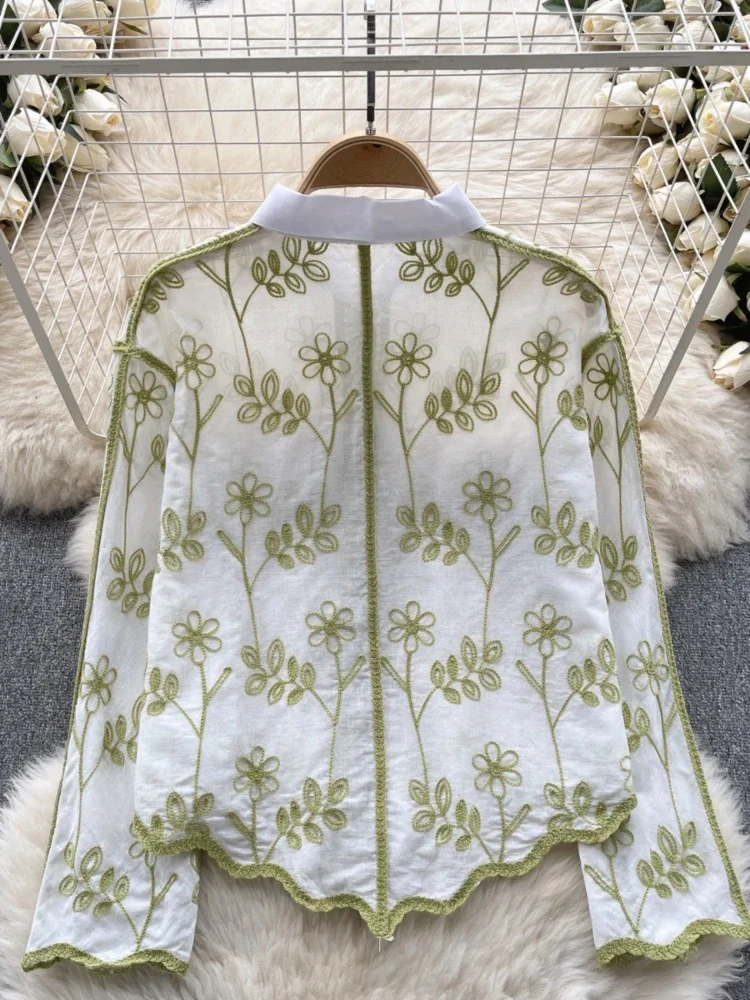 Andrew Embroidered Cotton Shirt - Image 4