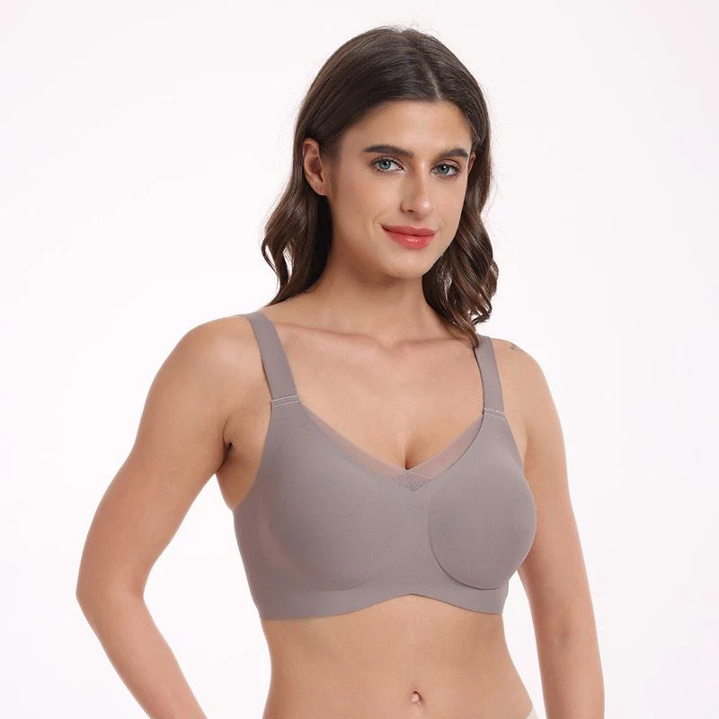 Anne Luxe Seamless Bralettes In Lilac Luster - Image 3