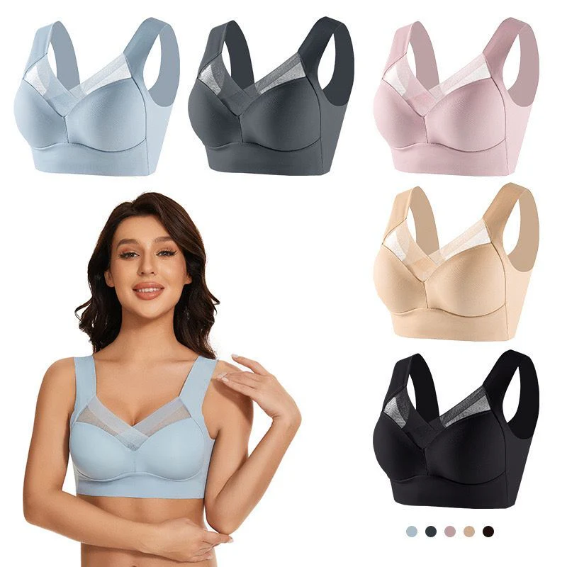 Anne Luxe Seamless Bralettes In Lilac Luster - Image 4