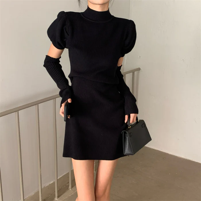 Antonia Soft Dress With Sleeves - Image 2