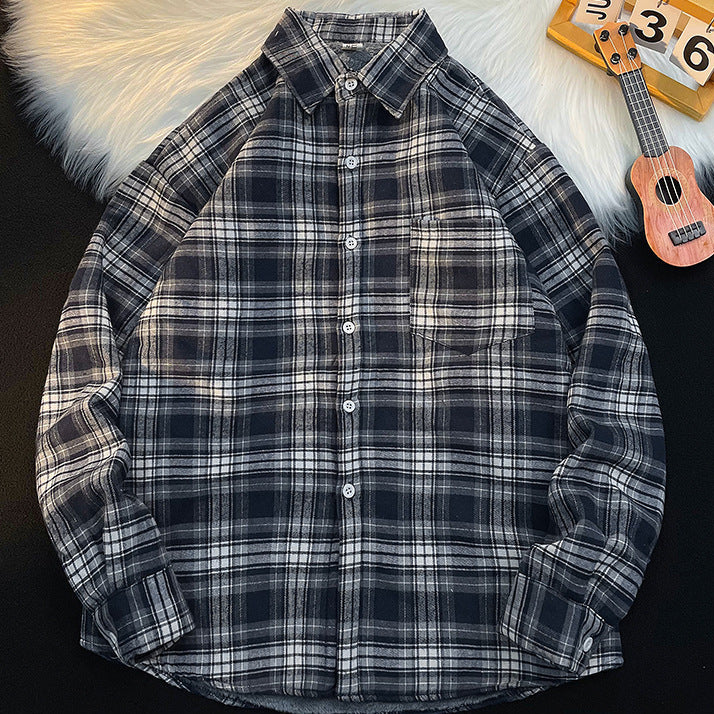 Ariane Fleece Oversized Woolen Shirt - Image 3