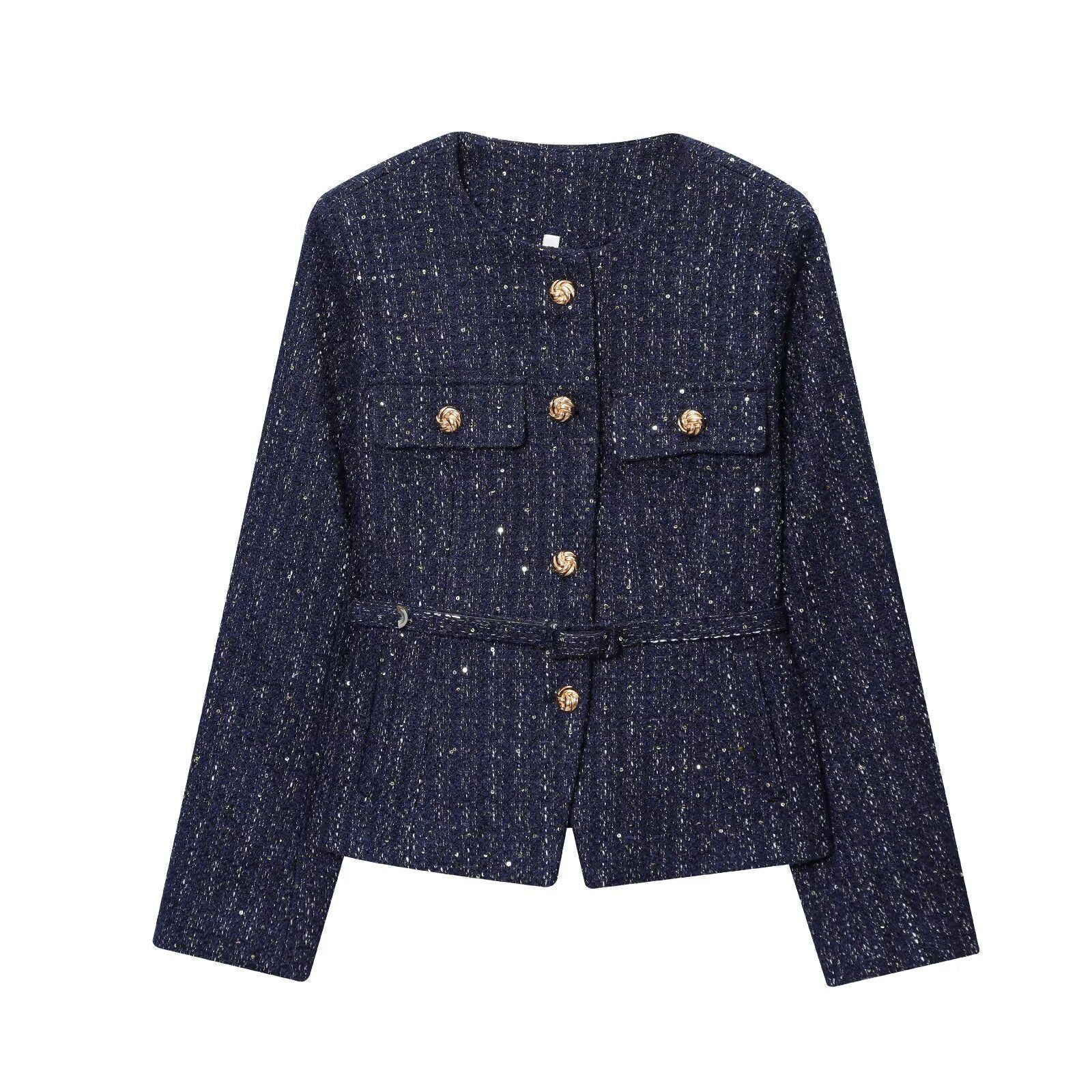 Aries Statement Tweed Jacket - Image 4