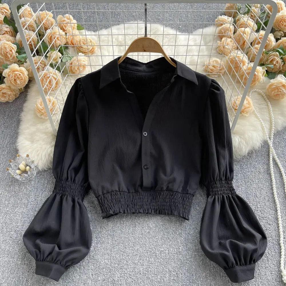 Astley Buttoned Y2K Summer Top - Image 2