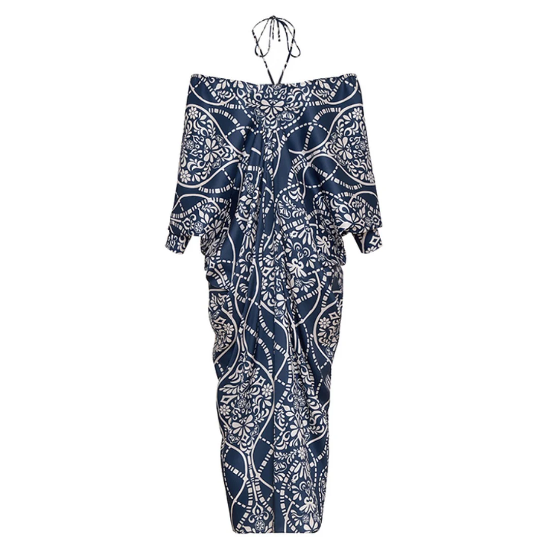 Axelle Printed Swimsuit With Coverup - Image 5