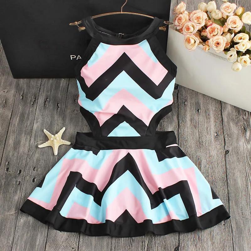 Aztec Swimsuit in Multicolor - Image 3