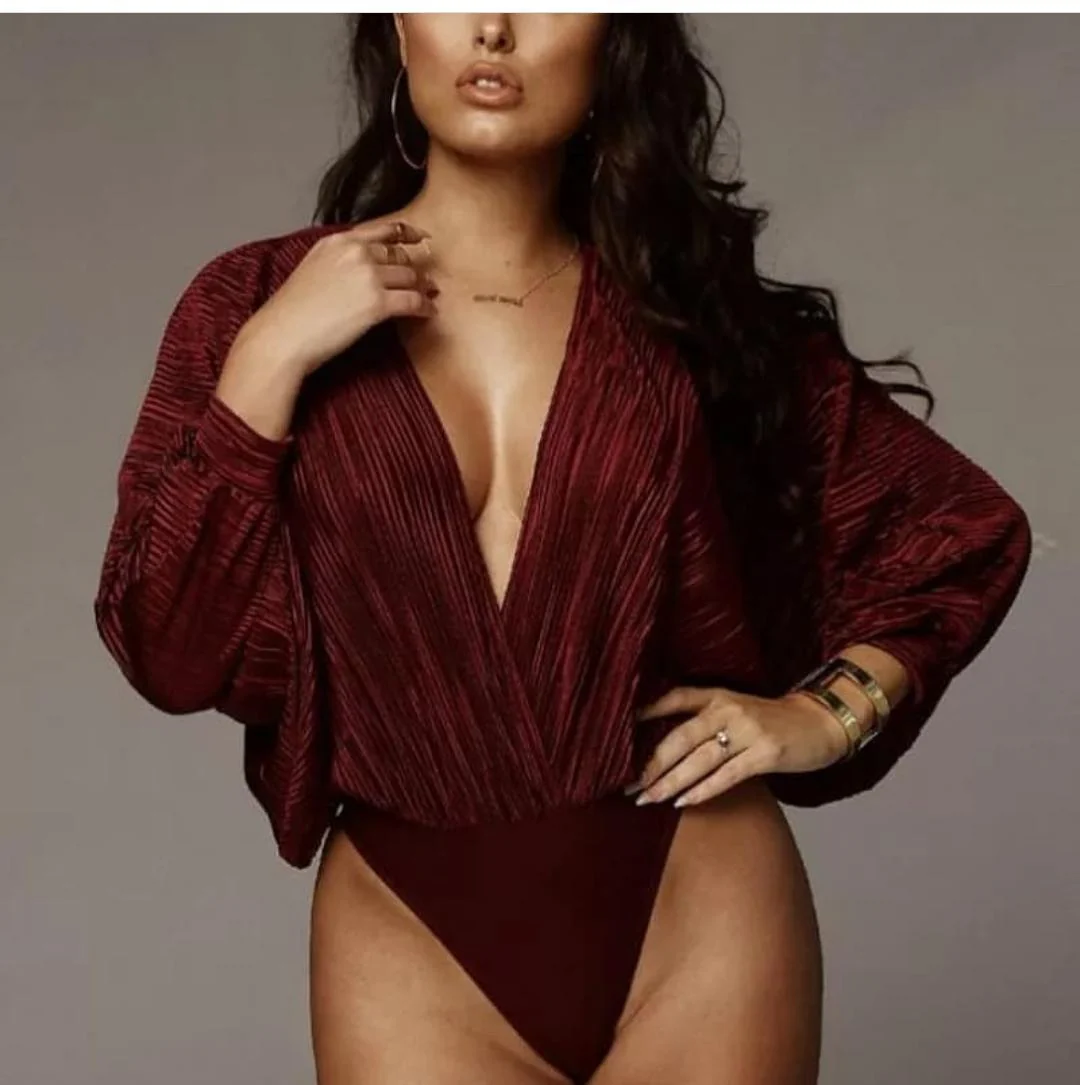 Barbero Ruched Bodysuits - Image 2