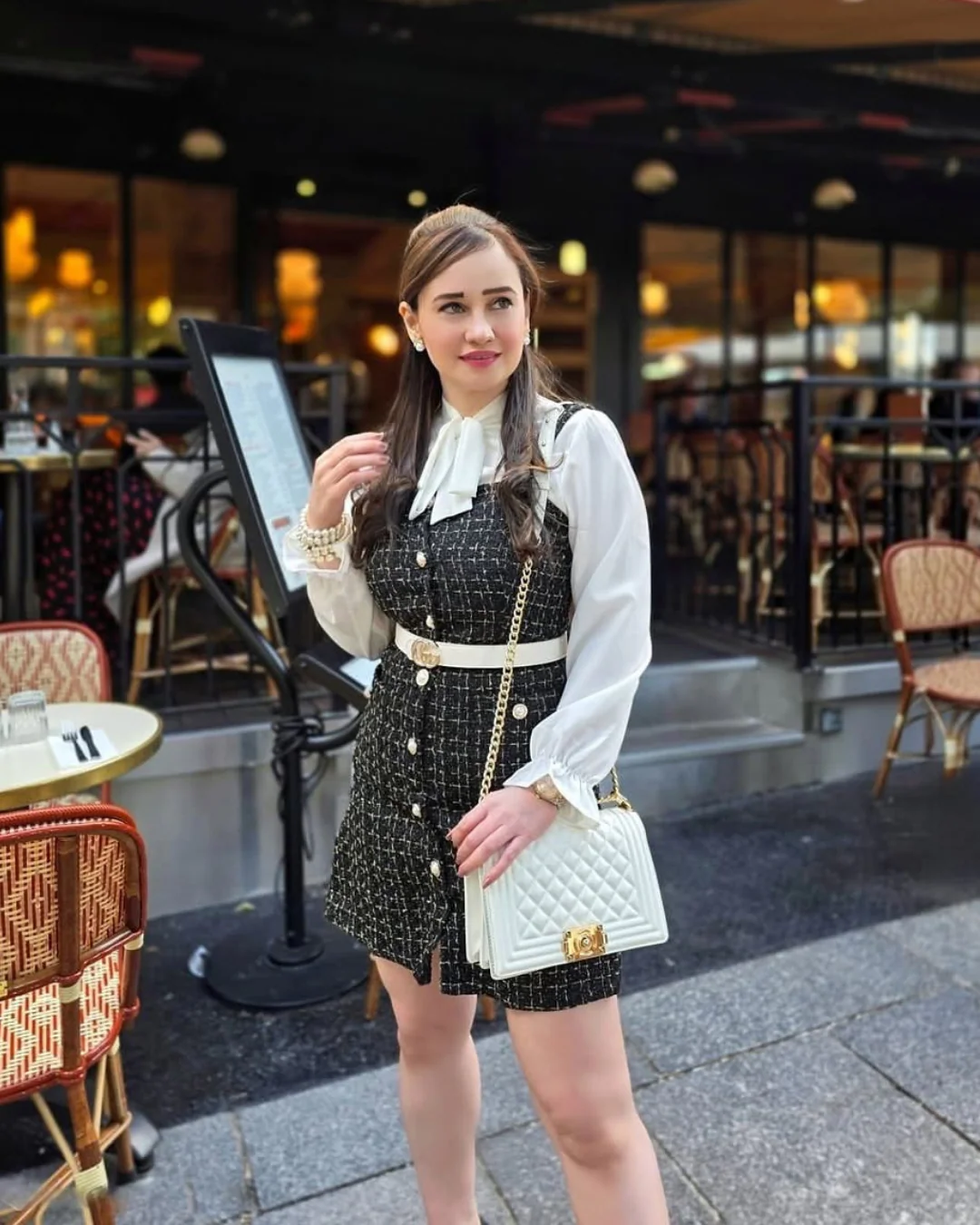 Barrow Tweed Dress - Image 3
