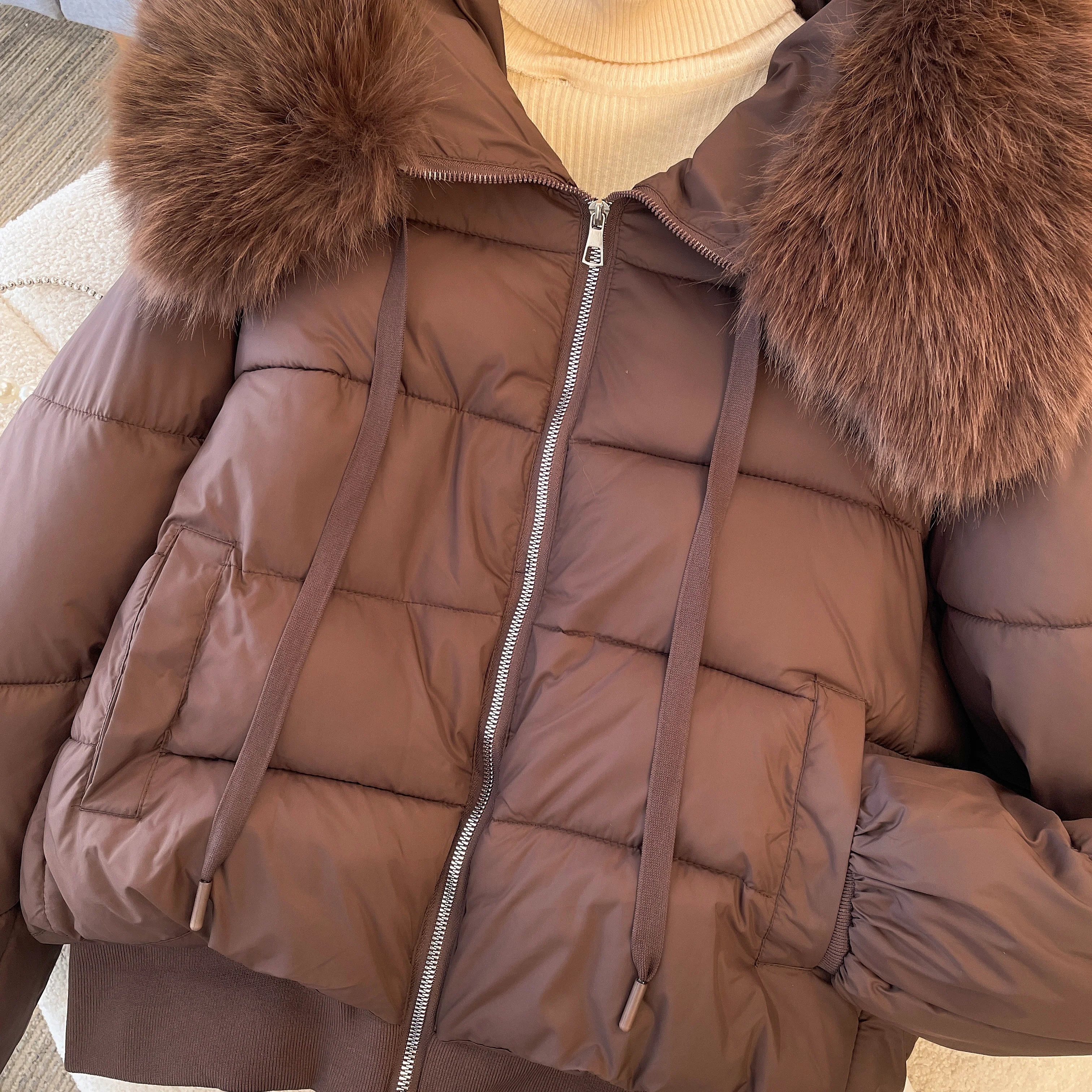 Bellamy Warm Parka Jacket with Fur - Image 6