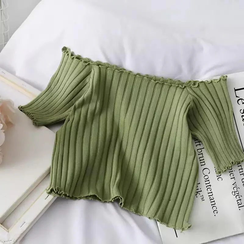 Beth Ribbed Tops - Image 4