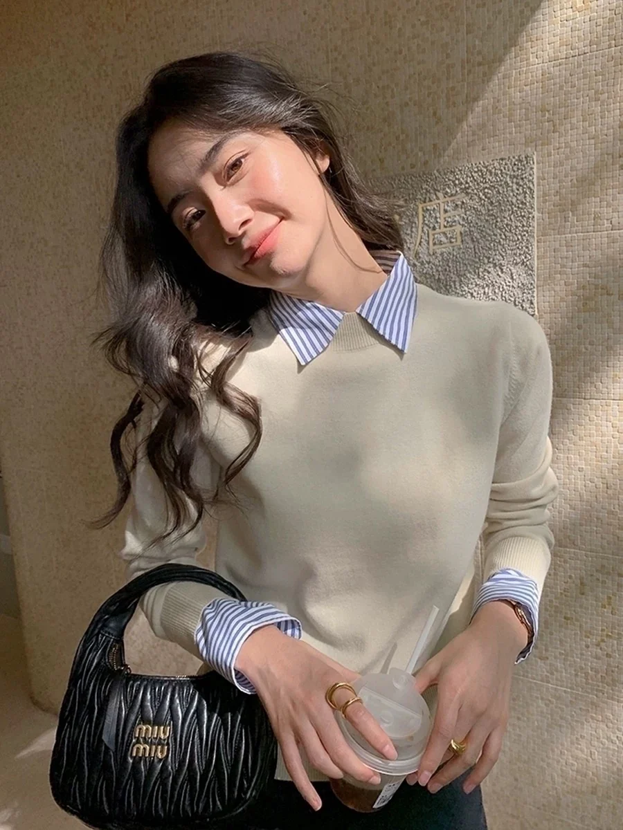 Blair Statement Tops with Attached Sweater - Image 6