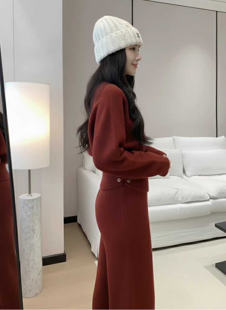 Blanche Premium Winter Coord Set - Image 6