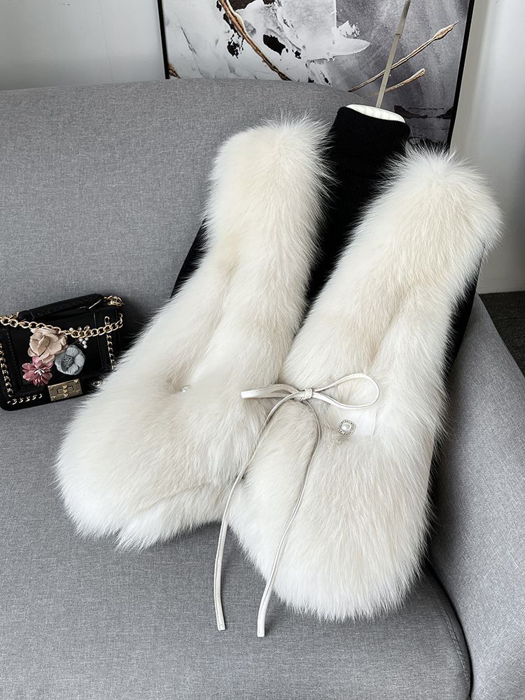 Brisia Woolen Fur Jacket - Image 2