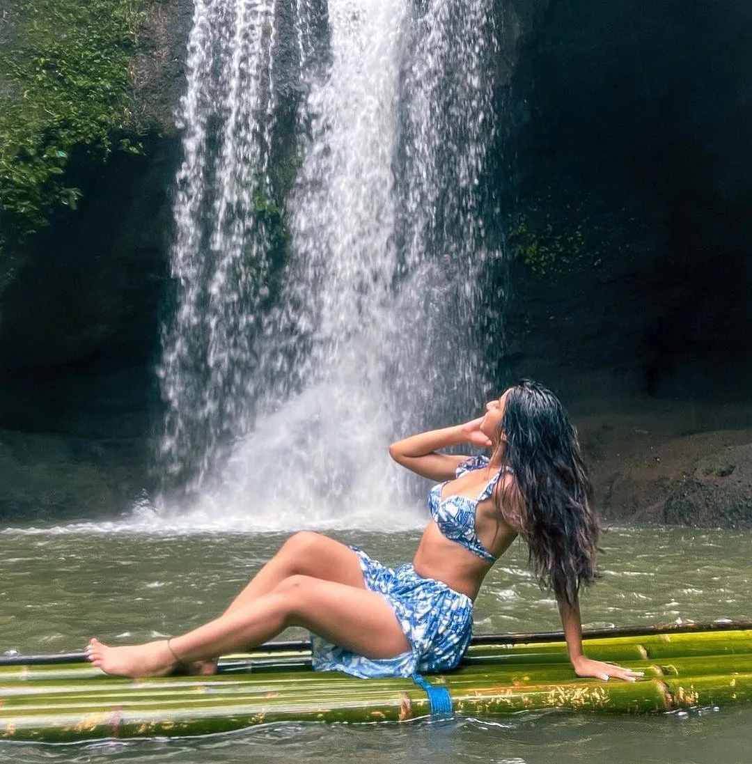 Calantha Bikini with Skirt In Blue - Image 6
