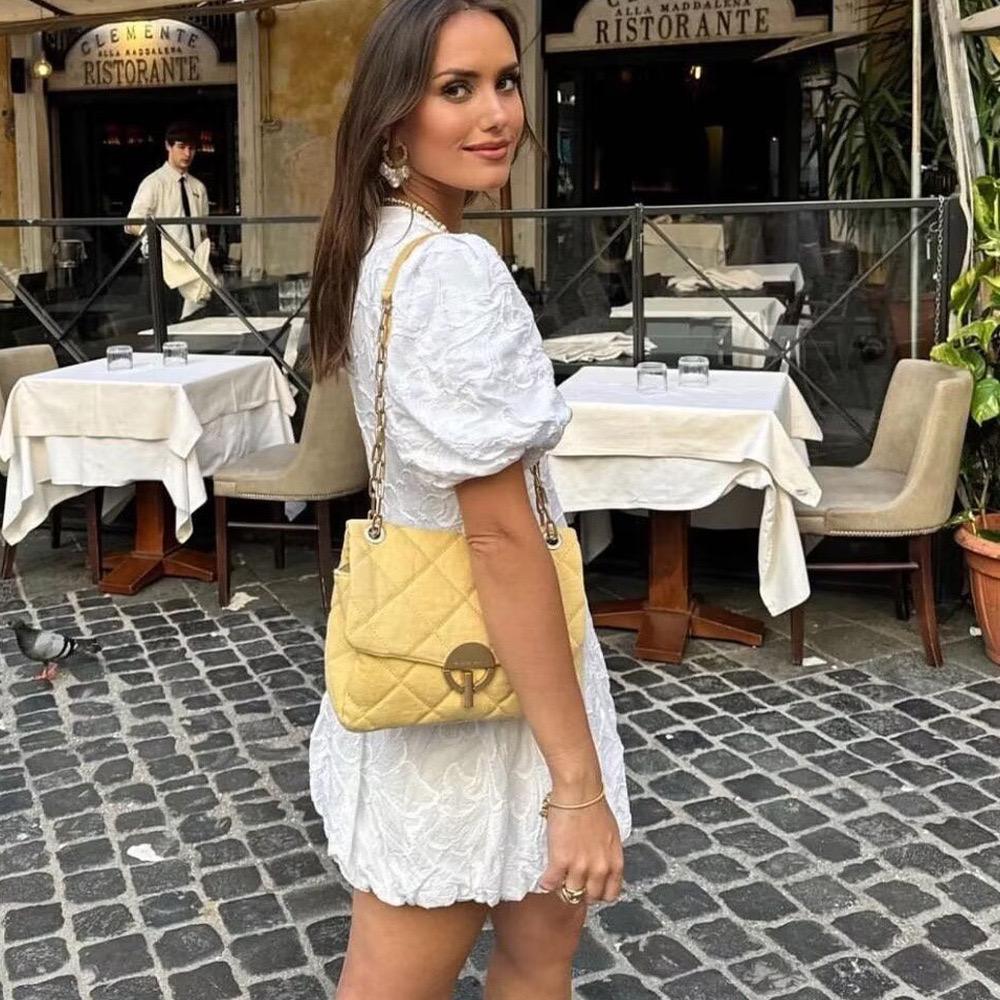 Carly Summer Holiday Dress In White - Image 4