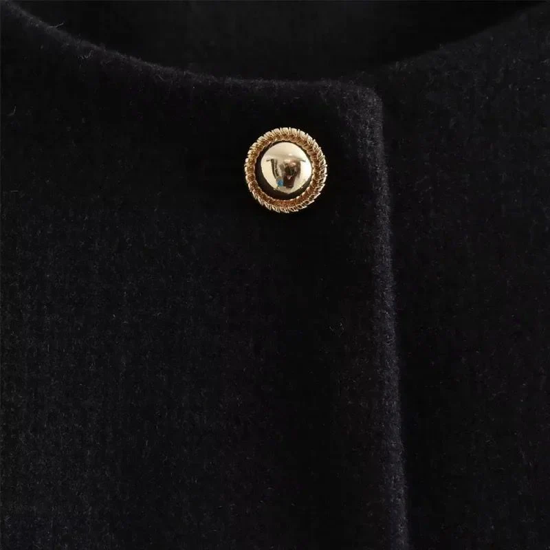 Carol Statement Woolen Tweed Coat - Image 11