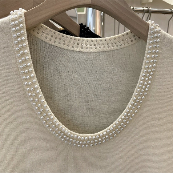 Caroline Pearl Soft Knit Pullover - Image 13