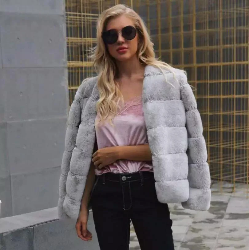 Carrie Bradshaw Luxury - Faux Fur Jackets - Image 12