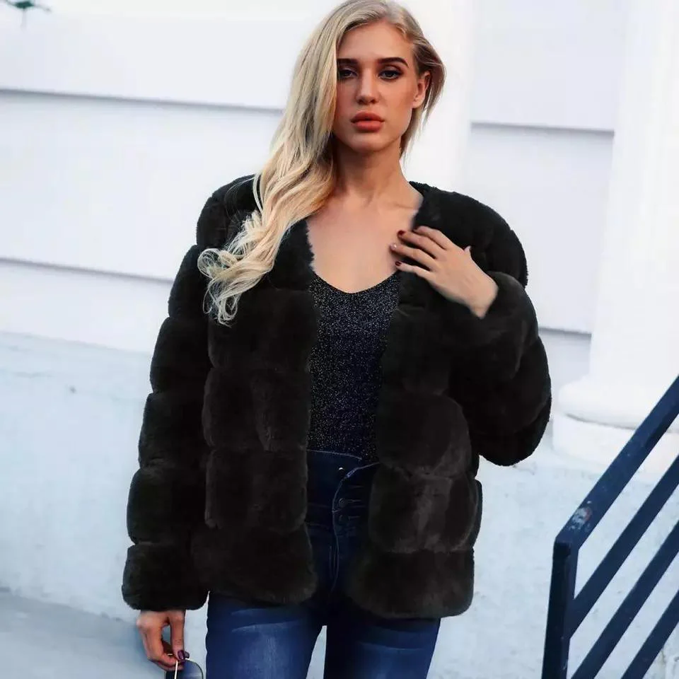 Carrie Bradshaw Luxury - Faux Fur Jackets - Image 3