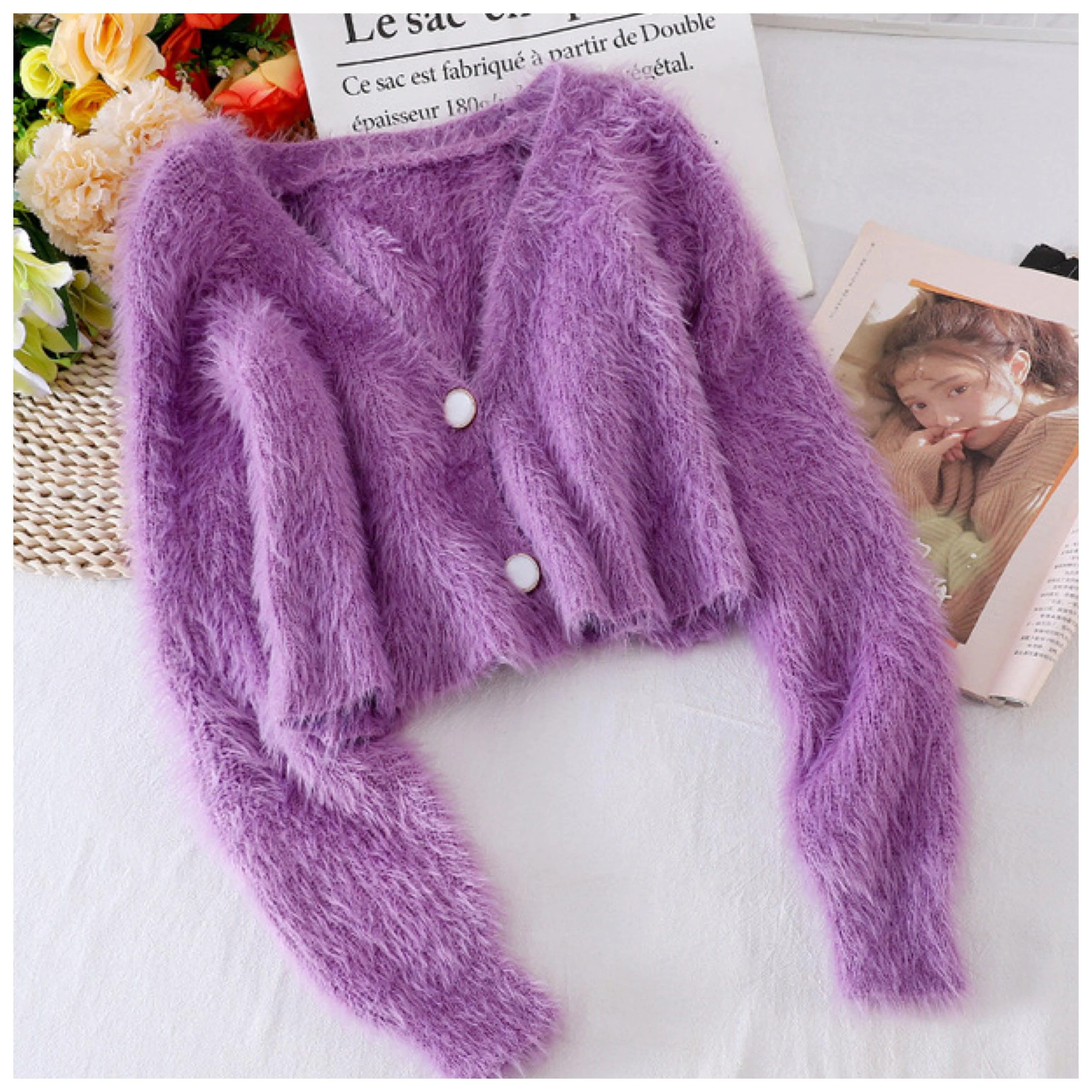 Cashmere Cropped Jumpers - Image 2
