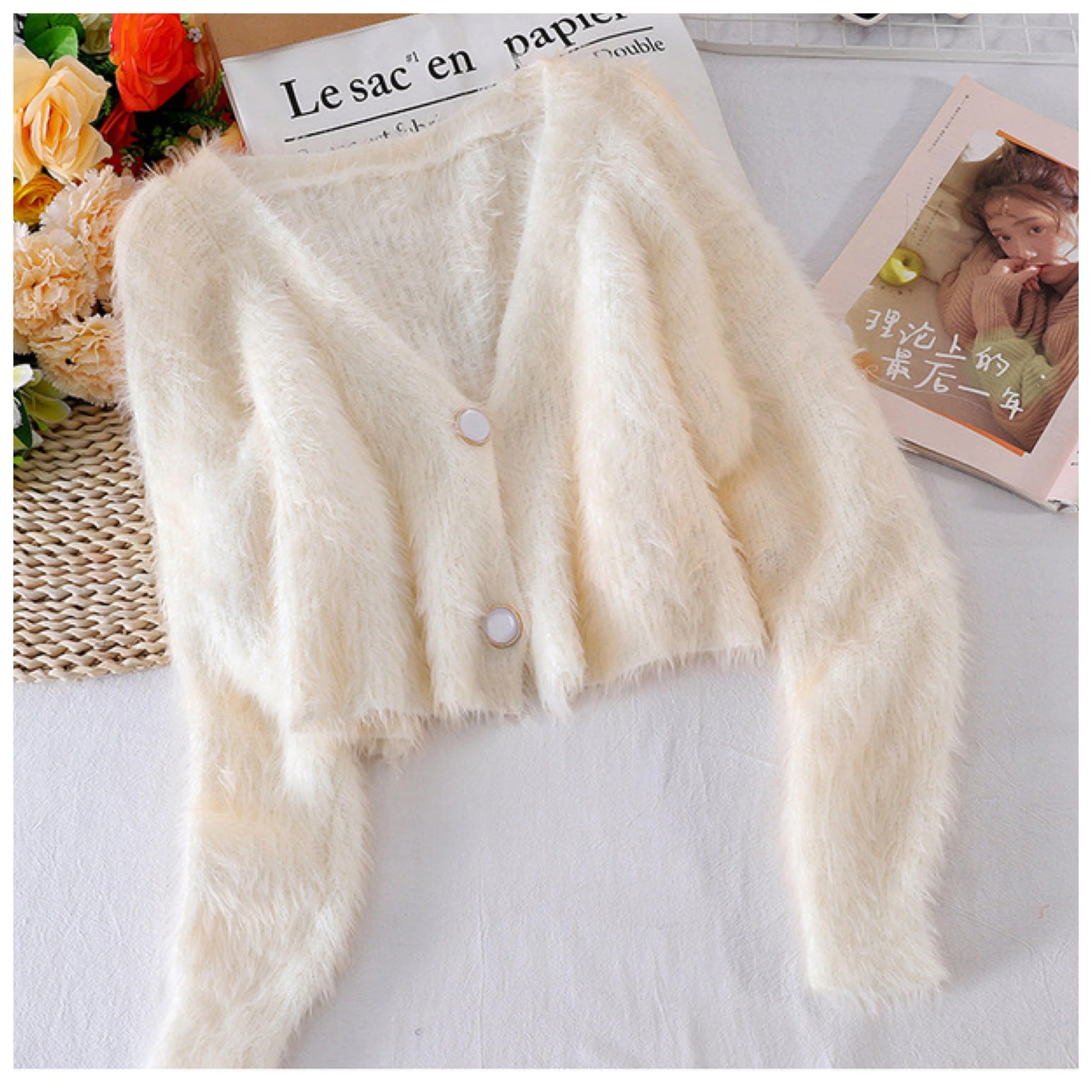 Cashmere Cropped Jumpers - Image 3