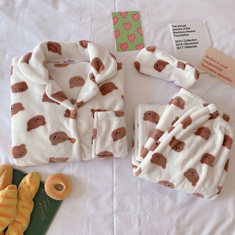 Casper Fleece 3 pc Nightsuit - Image 2