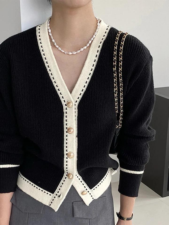 Caspian Buttoned Sweaters - Image 2