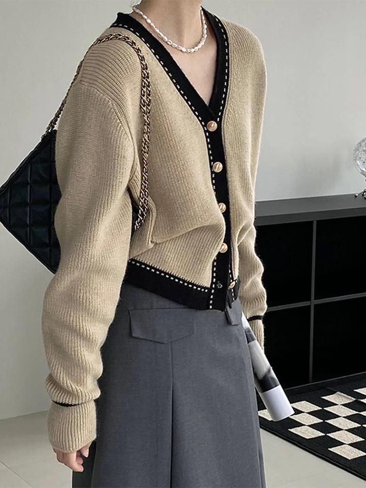 Caspian Buttoned Sweaters - Image 3