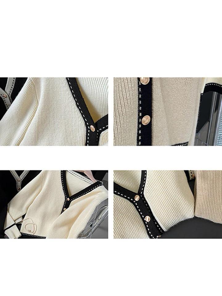 Caspian Buttoned Sweaters - Image 6